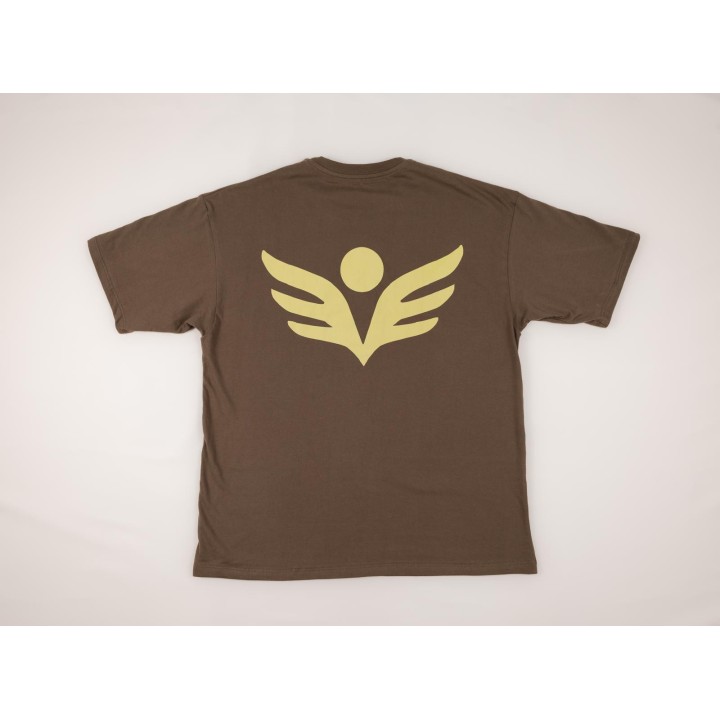 Camiseta Beyong Life marrón